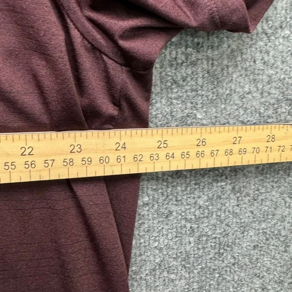 Nike Golf Polo Shirt Mens Size XXL Burgundy Short Sleeve Dri-Fit Performance Top - Picture 4 of 12